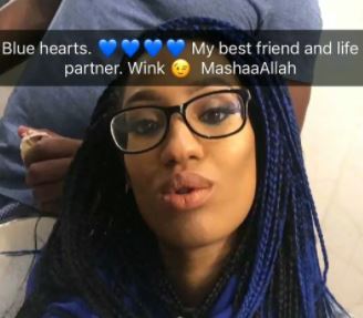 dija gushes about her husband