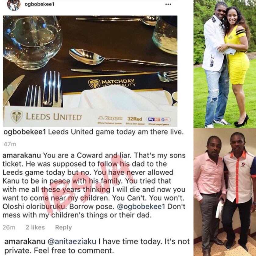 Amara Kanu blasts Ogbonna Kanu
