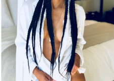 Ciara goes topless in sexy makeup-free photos