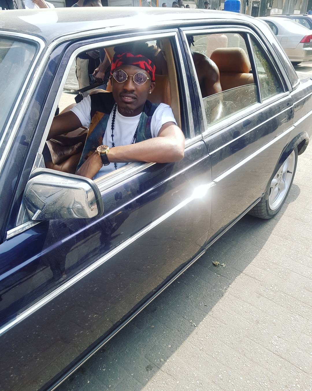Behind The Scene Photos As Efe & Olamide Shoot Video For Warri