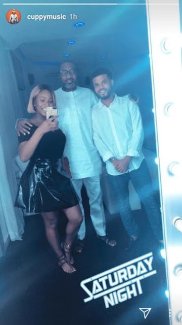 Femi Otedola, DJ Cuppy and Asa Asika