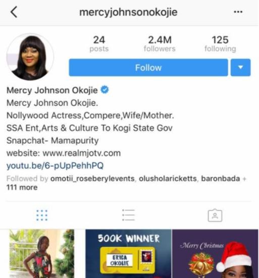 Mercy Johnson Deletes All Pictures Of Her Husband On Instagram 3 Mercy Johnson