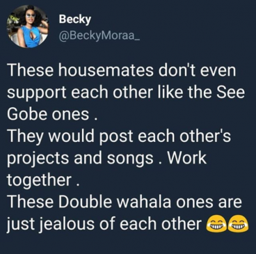 BB naija 2018 talk