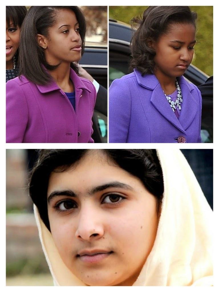 Malala, Malia & Sasha Obama make Time 25 Most Influential Teens of 2014 list