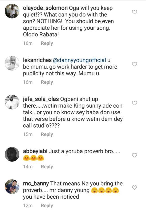 Nigerians Fire Back At Danny Young For saying Tiwa Savage stole
