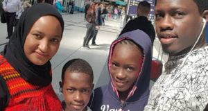 Ali Nuhu and his family