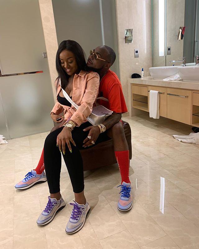 Davido and Chioma 