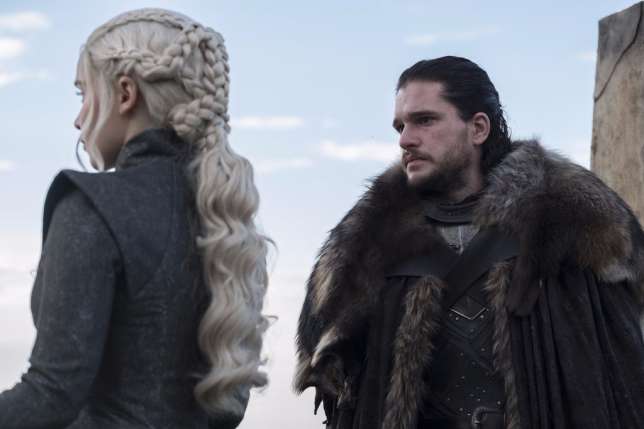 Jon Snow Meeting Daenerys Game Thrones
