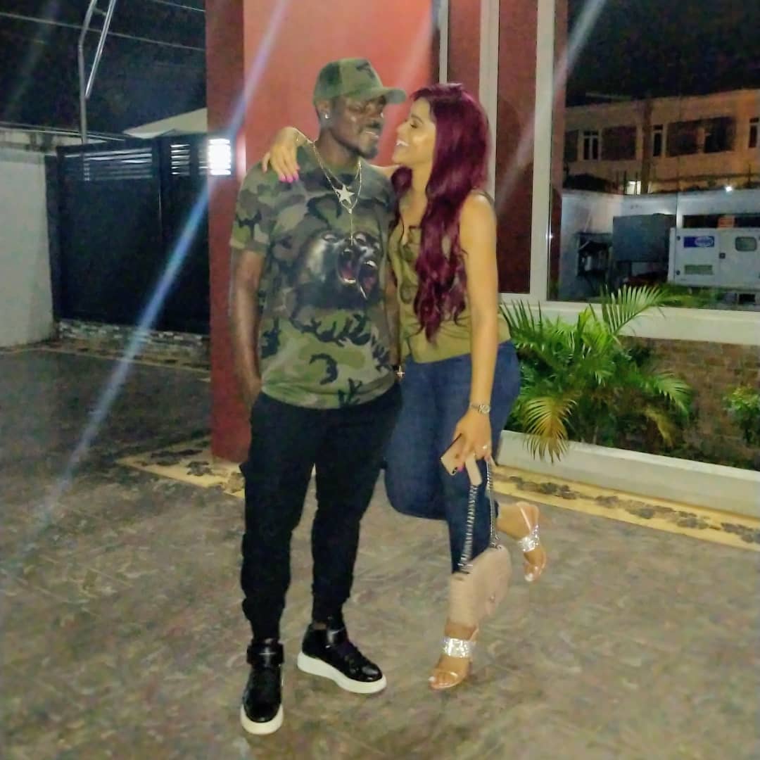 Emenike and his Wife