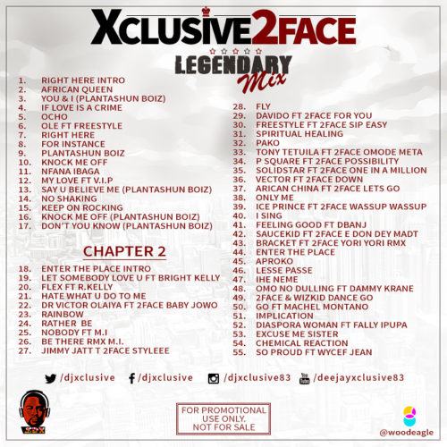 DJ Xclusive – Best Of 2Baba (2Face Legendary Mix)