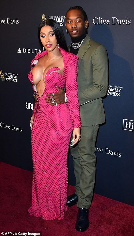 Cardi B, Offset Dazzle At Pre-Grammy Bash 3 Cardi B And Offset at Pre Grammy Bash3