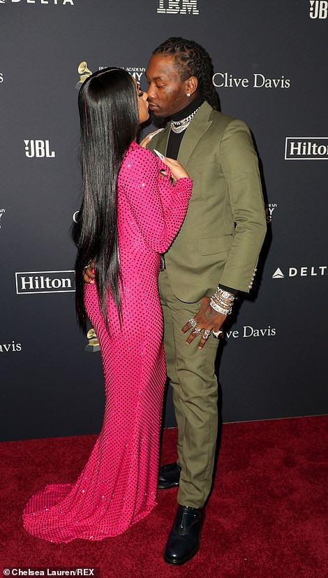 Cardi B, Offset Dazzle At Pre-Grammy Bash 2 Cardi B And Offset at Pre Grammy Bash4