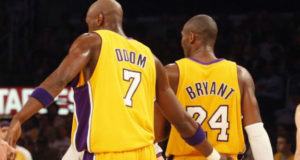 Lamar Odom and Kobe Bryant