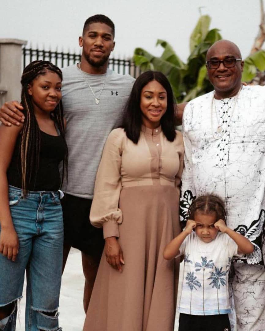 Anthony Joshua and Family