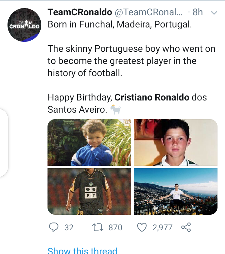 Cristiano Ronaldo Clocks 35 4 Cristiano Ronaldo birthday