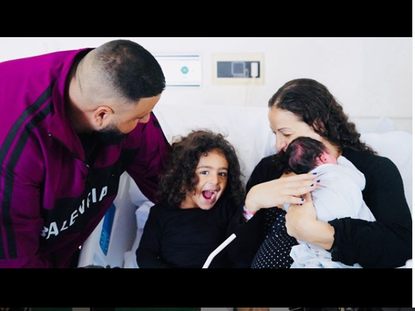 DJ Khaled Flaunts Cute Family Photo 1 DJ Khaled and Family