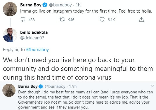 I Help People When I Can, But It Is The Job Of The Politicians — Burna Boy 2 Burna Boy