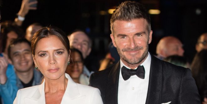 David Beckham and Victoria Beckham