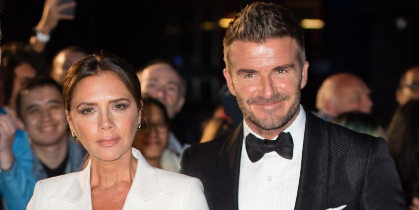 David Beckham and Victoria Beckham