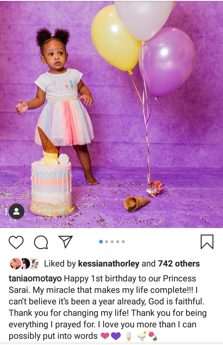 My Daughter Makes My Life Complete - Tania Omotayo 2 Tania Omotayo