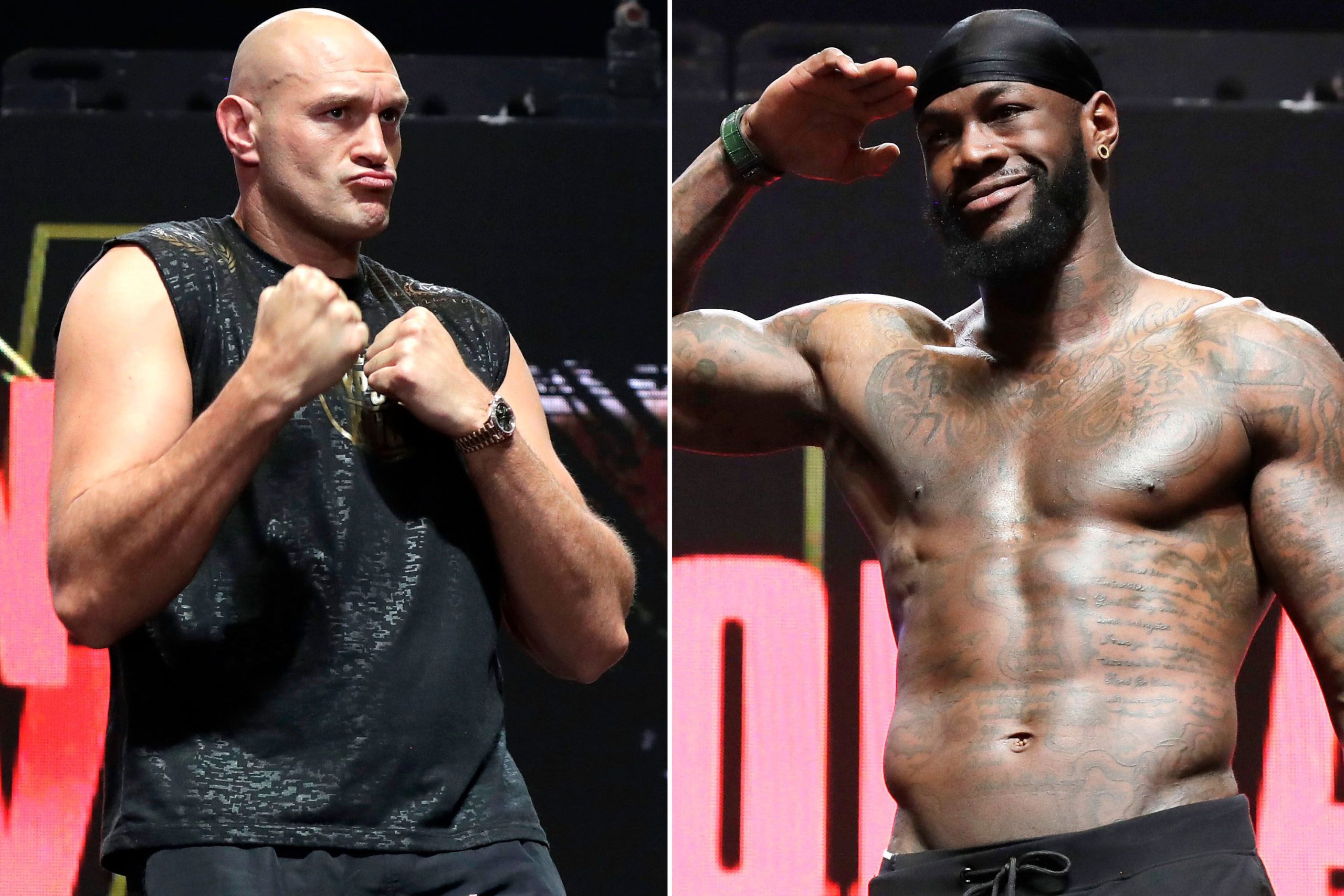 Fury Will Do Everything To Avoid Fighting Me Again - Wilder 2 Deontay Wilder and Tyson Fury