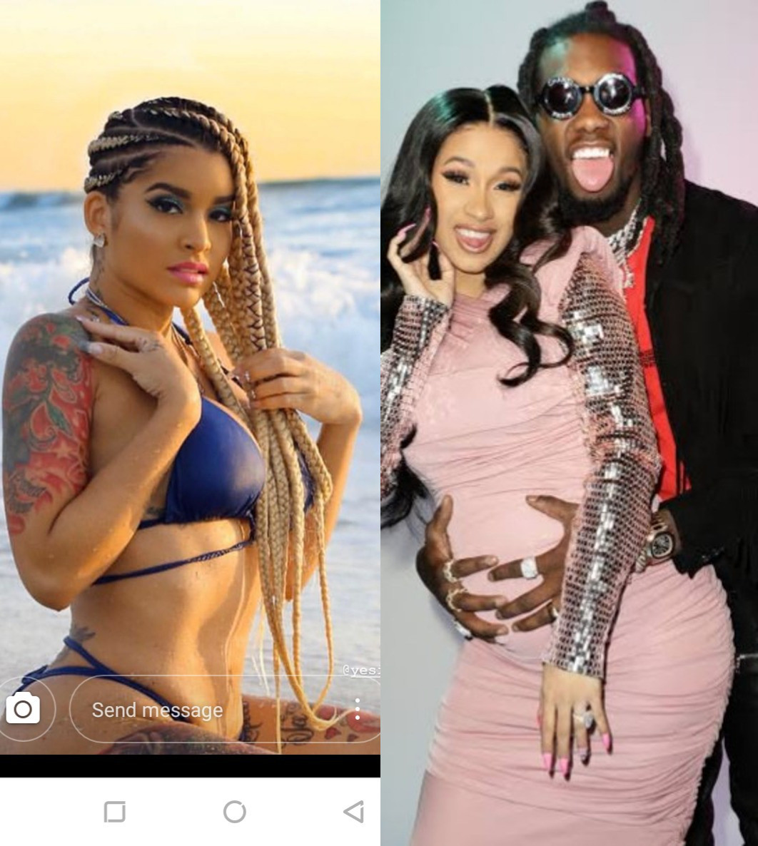Shya L'amour and Offset and Cardi B