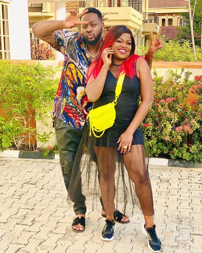 Funke Akindele and Teddy A