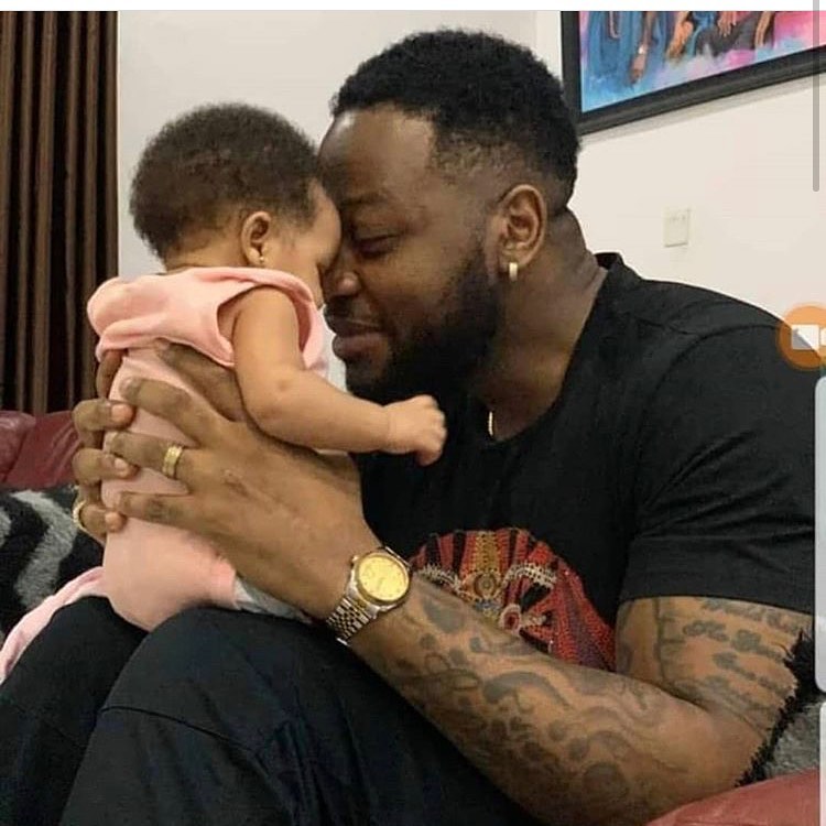 Teddy A and his daughter