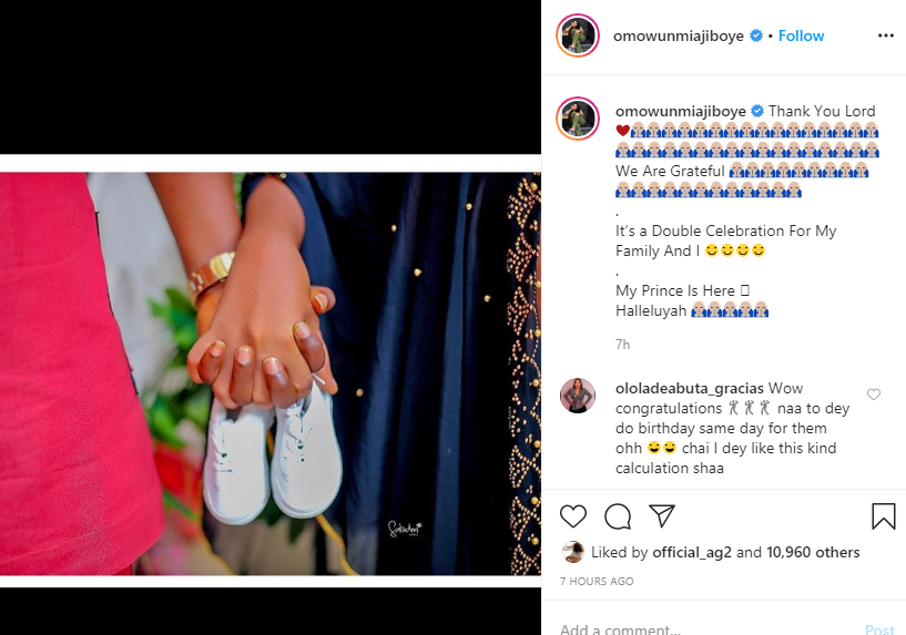 Segun Ogungbe, Wunmi Ajiboye Welcome 2nd Child 2 Wunmi Ajiboye and Segun Ogungbe