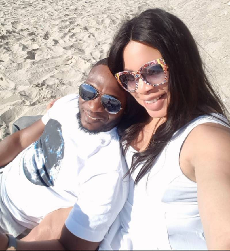 Monalisa Chinda and her husband