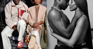 Naomi Campbell and Skepta