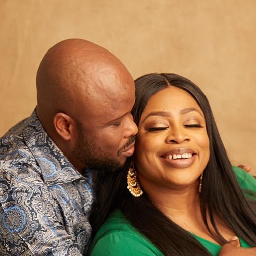 Sinach and her husband