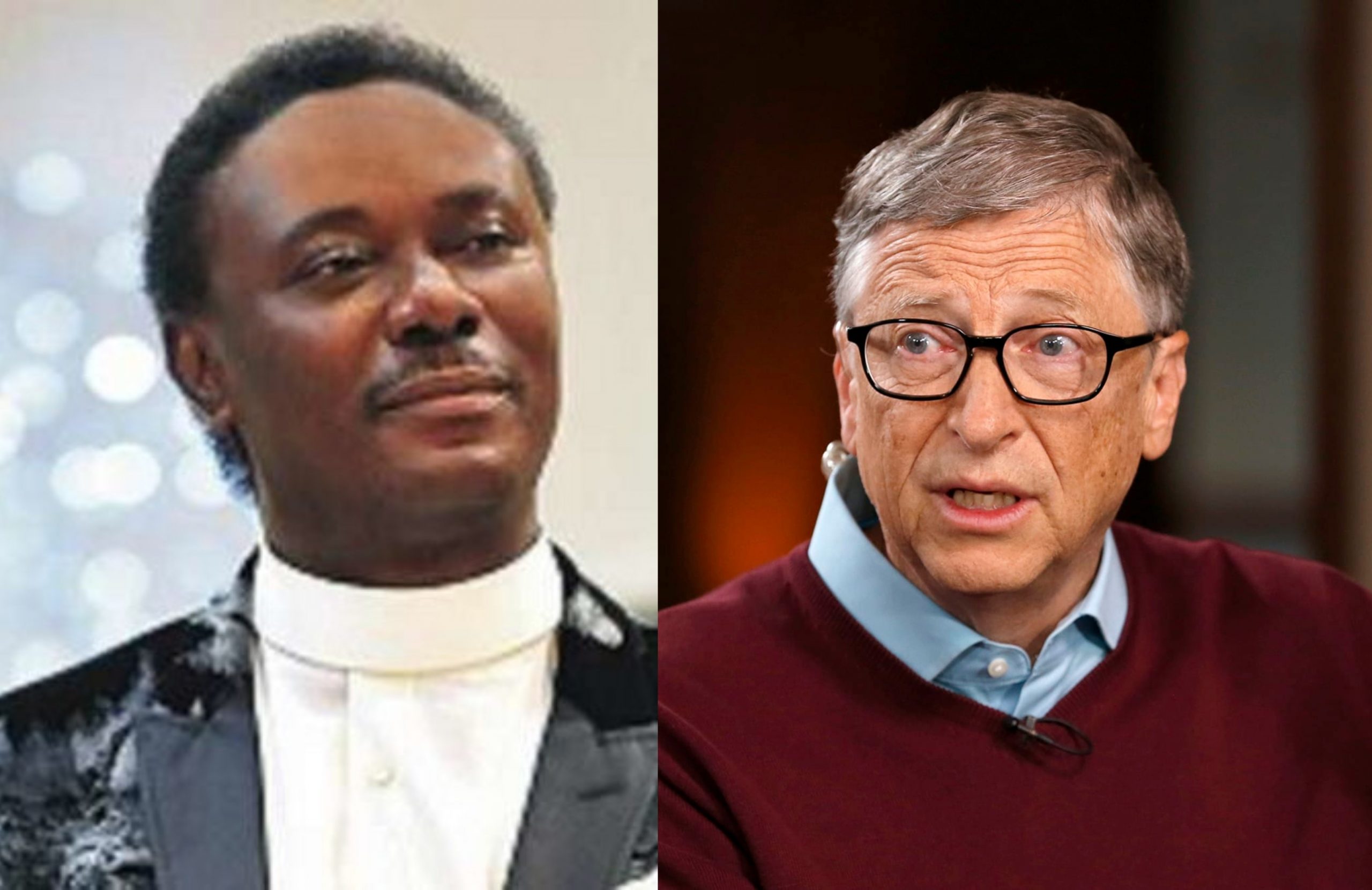 Bill Gates and Chris Okotie