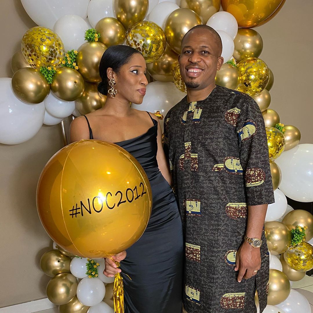 Naeto C and his wife, Nichole