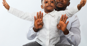 Ubi Franklin and his son