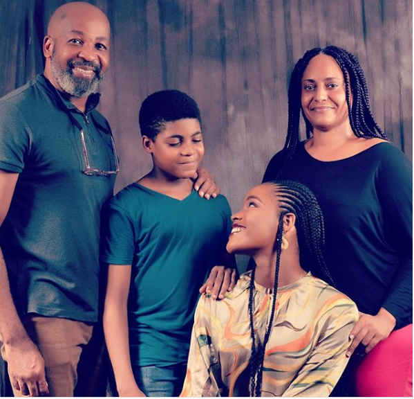 Yemi Solade and his family