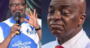 Moses Alu and Bishop David Oyedepo