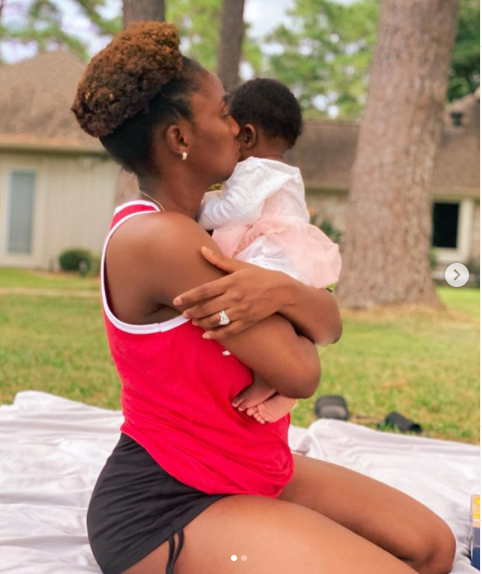 My Daughter Deserves Her Privacy - Simi 1 Simi and her child