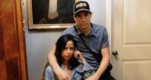 Stacey Dash and Jeffrey Marty