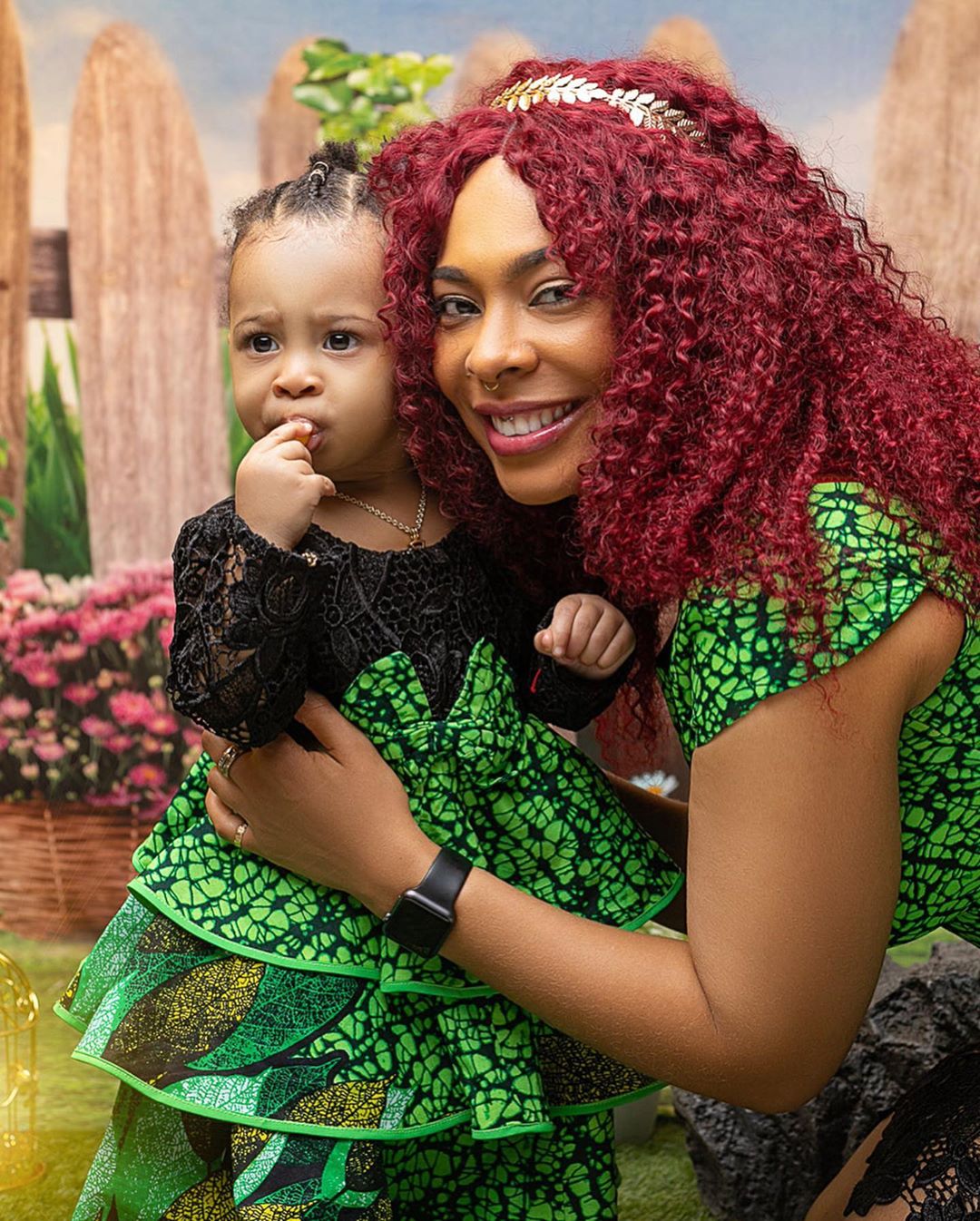 TBoss and her daughter