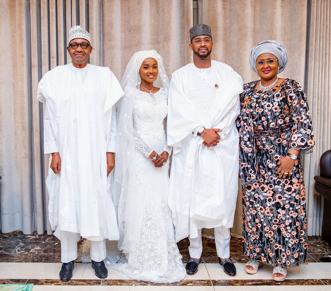 President Buhari's Daughter Get Married To Turad Sha'aban 2 Hanan Buhari and her husband, Turad Sha'aban