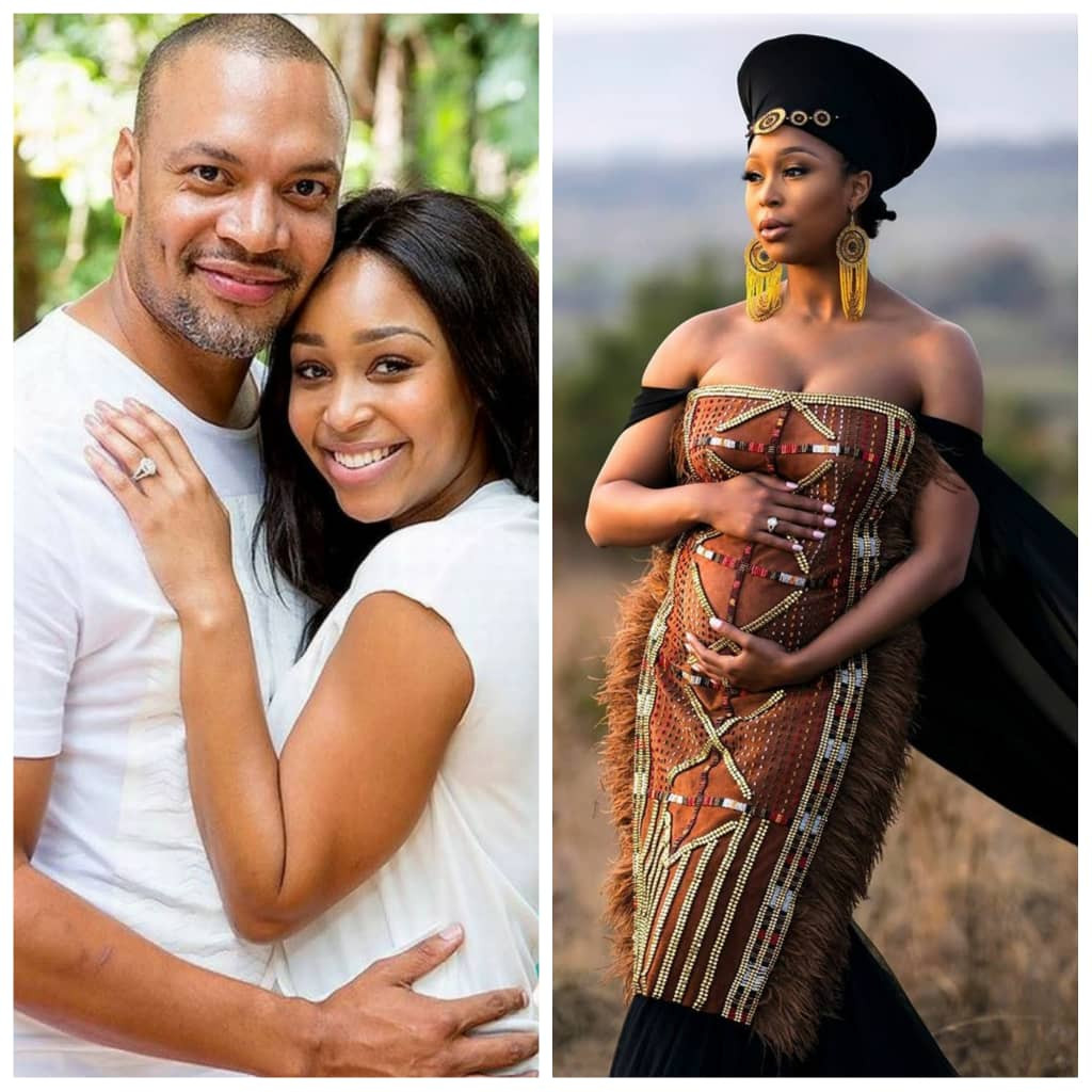 Minnie Dlamini and Quinton Jones