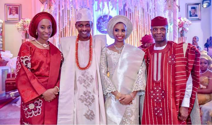 Yemi Osinbajo and his family