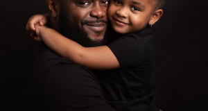 Seyi Tinubu and his daughter