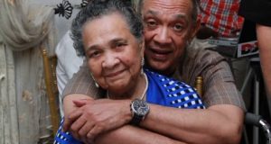 Ben Murray Bruce and his mother