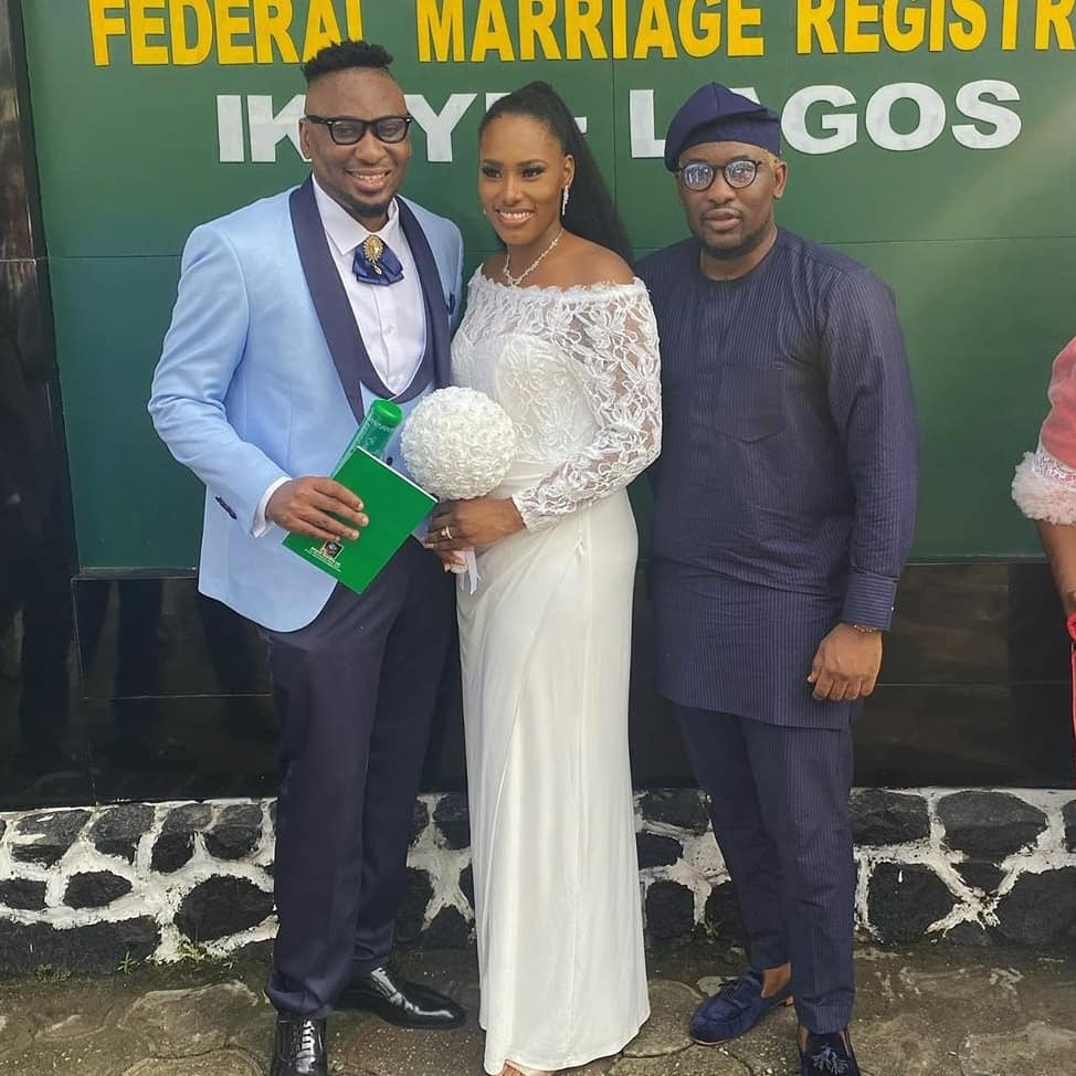 Pepenazi Ties The Knot With His Woman, Janine 2 Pepenazi and Janine