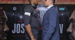 Anthony Joshua and Kubrat Pulev