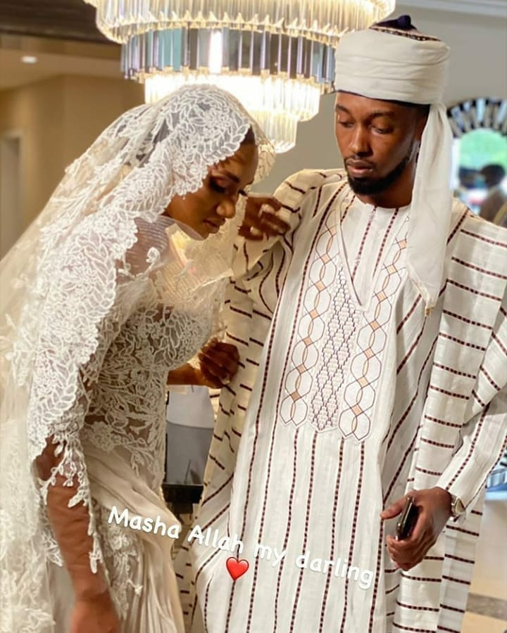 Aliyu Abubakar And Fatima Ribadu's wedding