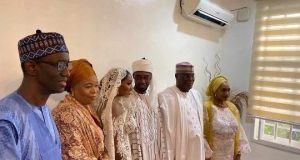 Aliyu Abubakar And Fatima Ribadu's wedding