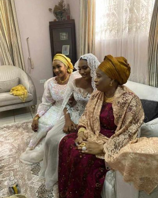 Tinubu, Ganduje Attend Aliyu Abubakar And Fatima Ribadu's Wedding 2 Aliyu Abubakar And Fatima Ribadu's wedding